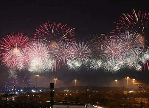 如东县焰火晚会